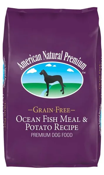 12 Lb American Natural Grain Free Ocean Fish & Potato - Treats